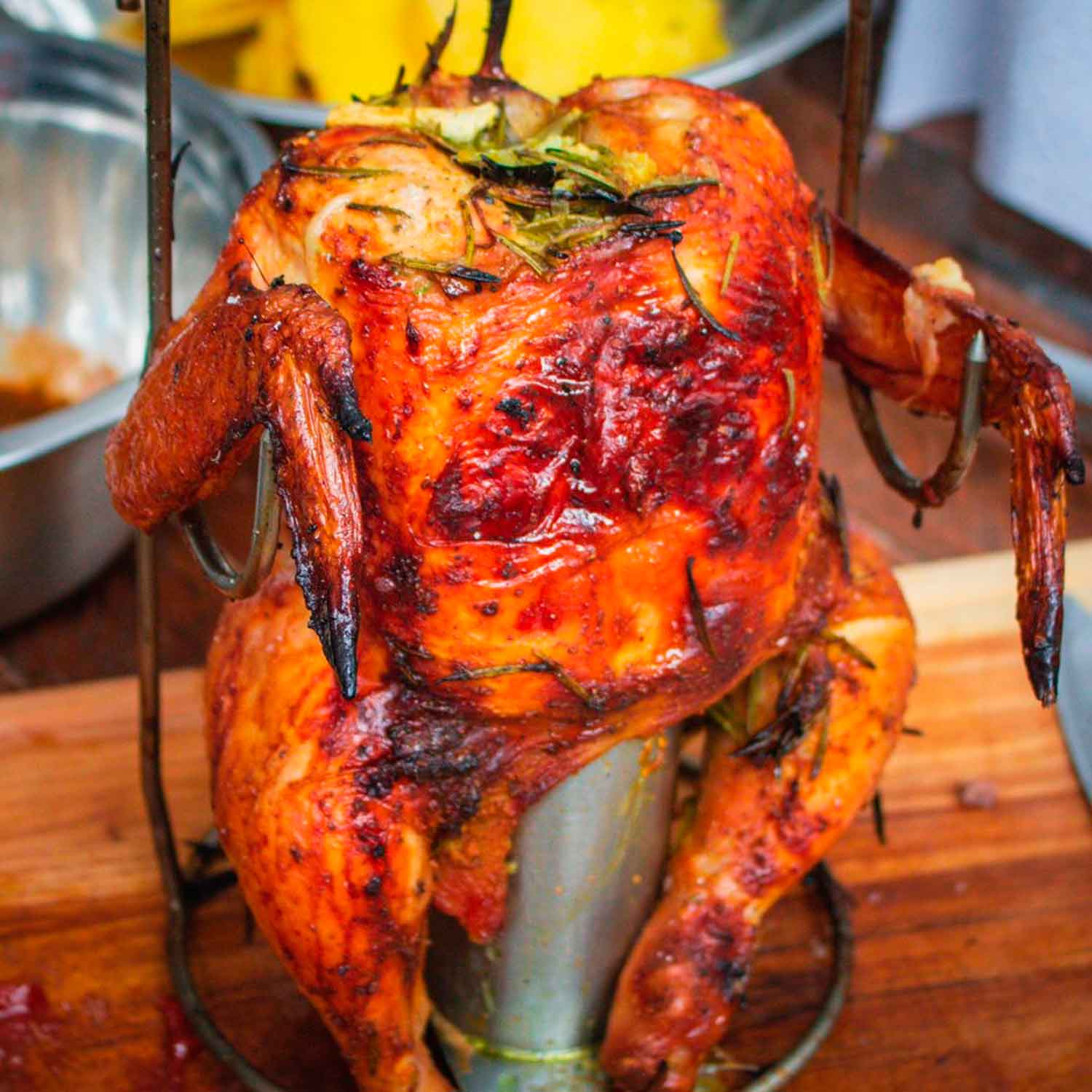 Hähnchenhalterung Grande Poulet Gegrillt