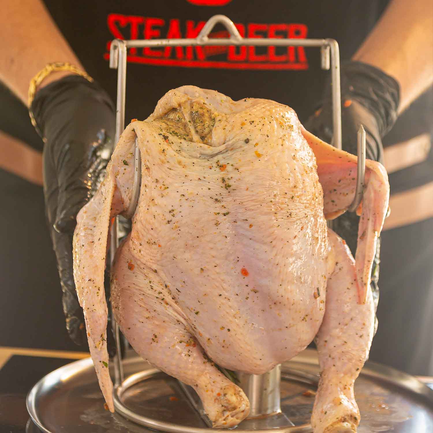 Hähnchenhalterung Grande Poulet