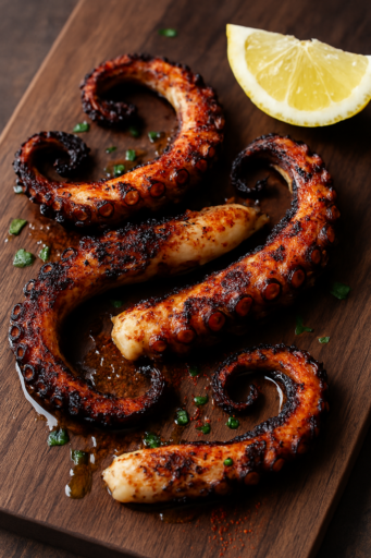 Pulpo vom Grill